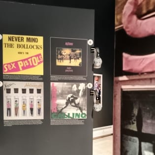 Cover verschiedener Schallplatten von Punkbands